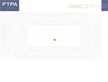 Tablet Screenshot of ftpa.com